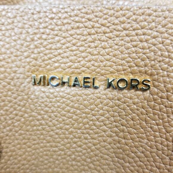 Michael Kors Mercer Small Belted Satchel Handbag - Picture 4 of 9